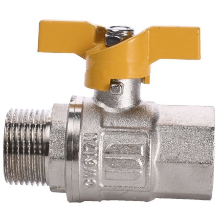 Кран шаровый прямой SELBA 1" НВ ЖБ SL1508
