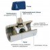Кран шаровый мини SOLOMON 1/2" НН NV-3161 Кран шаровый мини SOLOMON 1/2" НН NV-3161