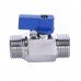Кран шаровый мини SOLOMON 1/2" НН NV-3161 Кран шаровый мини SOLOMON 1/2" НН NV-3161