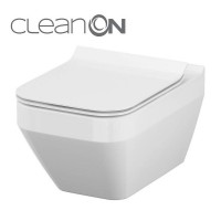 CET Cersanit В217 CREA CLEAN ON SQUARE подвесной с крышкой дюропласт лифт SLIM PL