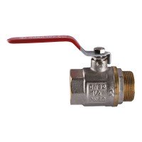 Кран шаровый прямой SOLOMON 1 1/4" НВ КР PN40 В1002FM