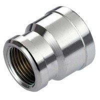 Муфта перехідна SOLOMON 1/2"х3/8" ВВ хром 8203 Муфта перехідна SOLOMON 1/2"х3/8" ВВ хром 8203