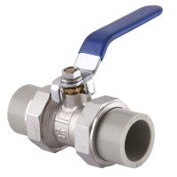 Кран шаровой (латунный корпус) Vsplast PPR ф32 1020
