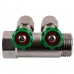 Коллектор  ECO 1018 1/2х1G 2-ой (под 35*) с перекрытием