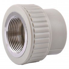 Муфта внутренняя резьба Vsplast PPR 25*1/2″ ** 1004 Муфта внутренняя резьба Vsplast PPR 25*1/2″ ** 1004