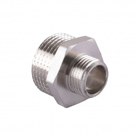 Ниппель SOLOMON 1 1/4"х1 1/2" НН никель 8208