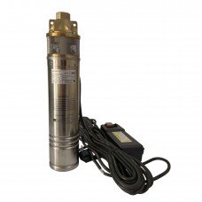Насос свердловинний вихровий VOLKS pumpe 4SKm100 0.75 кВт + кабель 15м і пульт