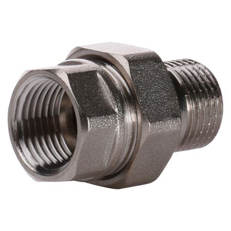 Сгон американка прямая PROFESSIONAL 1" НИКЕЛЬ QP160