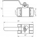 Кран шаровый прямой PROFESSIONAL 3/4" ВВ КР PN40 QP151