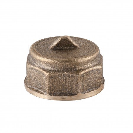 Заглушка латунь 3/4″ Внутрішня різьба А1002А Заглушка латунь 3/4″ Внутрішня різьба А1002А