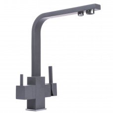 Смеситель для кухни под осмос Globus Lux GLLR-0111-3-TITANIUM