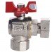 Кран кульовий кутовий з накидною гайкою SOLOMON 3/4" ВВ PN40 160401