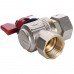 Кран кульовий кутовий з накидною гайкою SOLOMON 3/4" ВВ PN40 160401