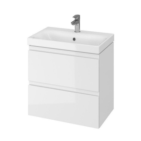 CET B04 MODUO SLIM  шкафчик с умывальником MODUO SLIM 60 белый