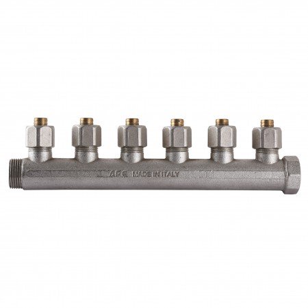 Колектор APE ITALY 7706 L 1х16 6-ої Колектор APE ITALY 7706 L 1х16 6-ої