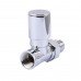 Кран вентильний прямої з американкою SOLOMON 1/2" CHROM 1865 вент Кран вентильний прямої з американкою SOLOMON 1/2" CHROM 1865 вент
