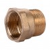 Переходник латунь 3/4″ Внутренняя х 3/4″ Наружная А0609А
