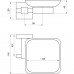 Мильниця одинарна Globus Lux SQ 9408 Мильниця одинарна Globus Lux SQ 9408