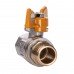 Кран кульовий прямий PROFESSIONAL 1/2" НВ ЖБ PN40 QP152 Кран кульовий прямий PROFESSIONAL 1/2" НВ ЖБ PN40 QP152