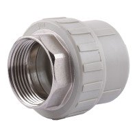 Муфта внутренняя резьба под ключ Vsplast PPR 63х2” 1004