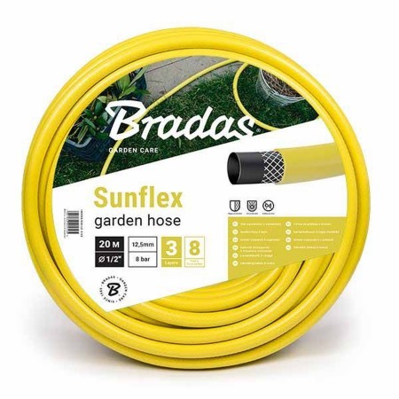 Шланг для полива SUNFLEX 1/2″ - 20м Bradas Польша желтый WMS1/220