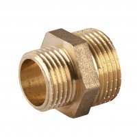 Ніпель латунь 1 1/2″ х 1 1/4″ Зовнішня-Зовнішня А0522А