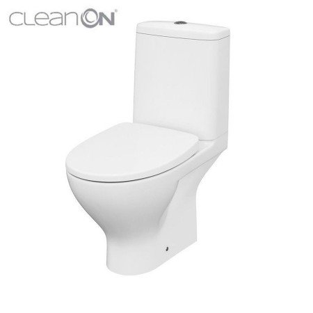 Компакт Cersanit 652 MODUO CLEAN ON 011 3/5 с крышкой дюропласт LIFT Компакт Cersanit 652 MODUO CLEAN ON 011 3/5 с крышкой дюропласт LIFT