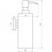 Дозатор рідкого мила Globus Lux SQ 9432