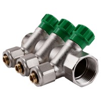 Коллектор ECO 1016 1/2х3/4G - 3-ой (под 35*) с перекрытием