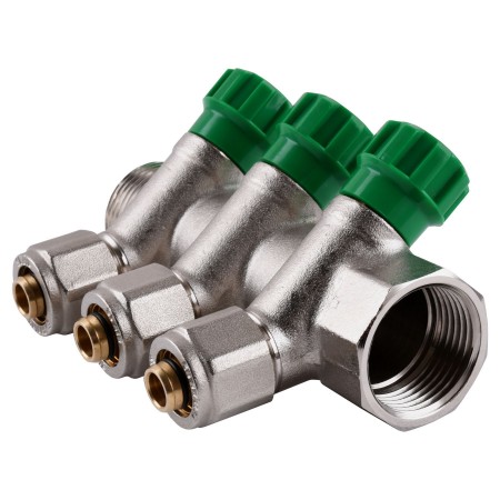 Коллектор ECO 1016 1/2х3/4G - 3-ой (под 35*) с перекрытием