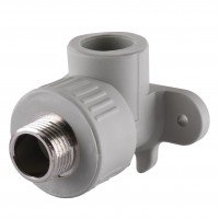 Угольник 90 настенный Vsplast PPR ф25х1/2 н 1012