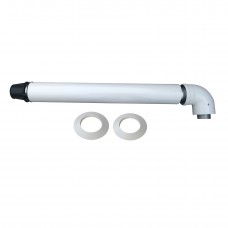Коаксіальний Димохід Ariston Coaxial Flue kit 60/100 750 мм, з коліном 71.MT7.00.02