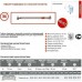 Шланг водяний TUCAI 1/2"x1/2" ВВ 0,6 м. TAQ HG-1212-600 200164