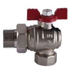 Кран шаровый угловой с американкой ARCO 3/4" SENA 154304