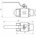 Кран кульовий прямий SELBA 3/4" НВ КР SL1505