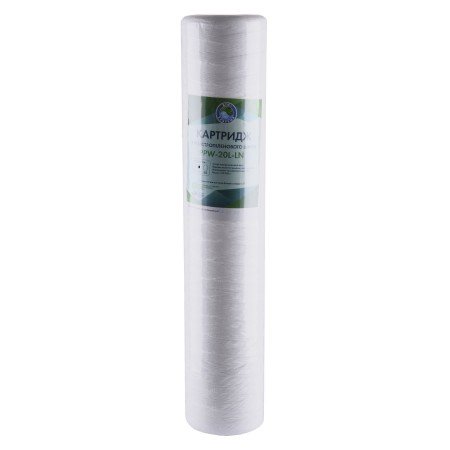 Картридж шнурковый Bio+ Systems PPW-20L-LN (20 мкм) BigBlue 20" Картридж шнурковый Bio+ Systems PPW-20L-LN (20 мкм) BigBlue 20"