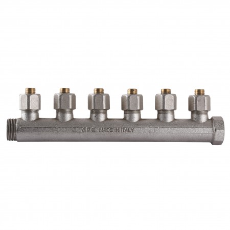 Коллектор APE ITALY 7706 L 3/4х16 6-ой