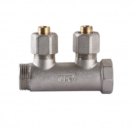 Коллектор APE ITALY 7702 L 3/4х16 2-ой