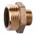 Ниппель латунь 1″ х 1/2″ Наружная-Внешняя А0513А