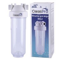Фильтр-колба 2-х комп.+ Коробка, БЕЗ картриджа, OasisPro BSL2, 1″