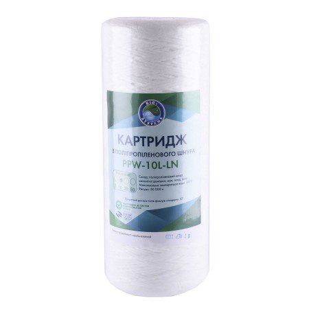 Картридж шнурковый Bio+ Systems PPW-10L-LN (10 мкм) BigBlue 10"