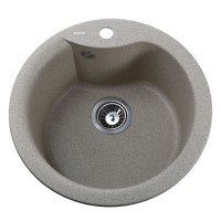 Гранитная мойка ORTA миндаль 485