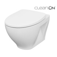 CET Cersanit A29 MODUO CLEAN ON подвесной унитаз в комплекте с крышкой дюропласт MODUO SLIM WRAP