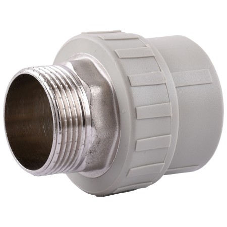 Муфта наружная резьба под ключ Vsplast PPR 50x1 1/2″ 1005