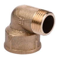 Угольник латунь 3/4″ Внутренняя х 1/2″ Наружная А0104А