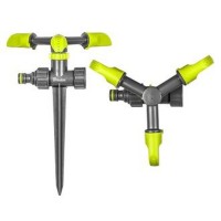 LE-6102 LIME EDITION NEW Ороситель вращающийся 3-рожковый на колу