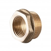 Футорка латунь 3/4″ Наружная х1/2″ Внутренняя А0702А
