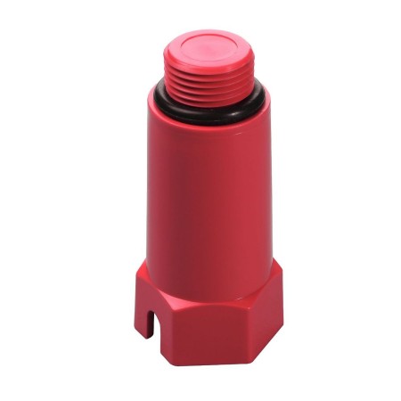 Заглушка Vsplast PPR 1/2 ″ длинная(красная)1028 Заглушка Vsplast PPR 1/2 ″ длинная(красная)1028