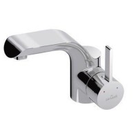 Змішувач для умивальника LUVIO з донним клапаном CLICK-CLACK S951-142