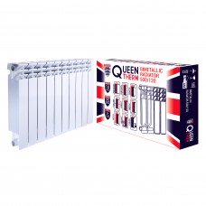 Радіатор біметалевий секційний QUEEN THERM 500/120 (кратно 10) ЦІНА ЗА СЕКЦІЮ !